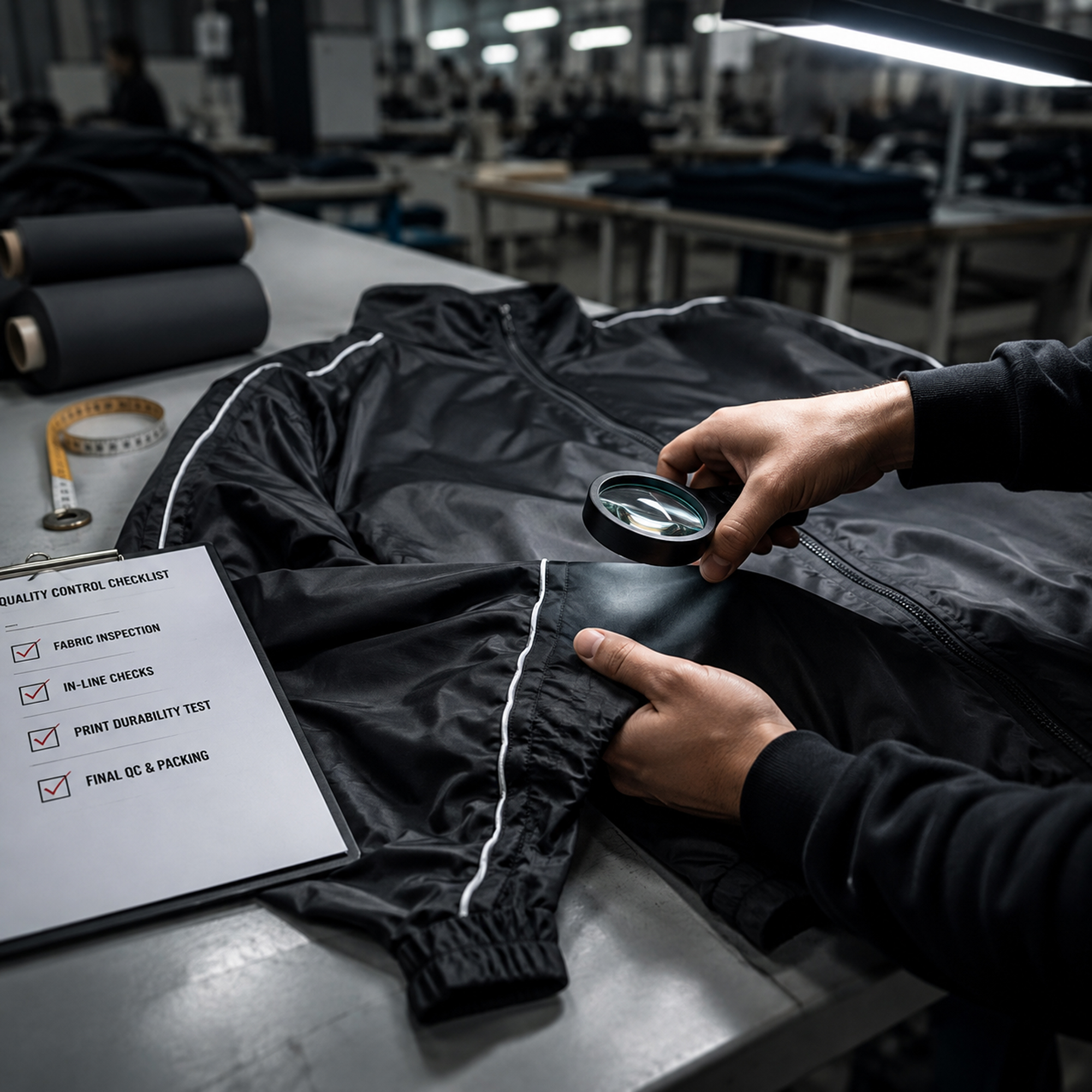 Quality control inspection
