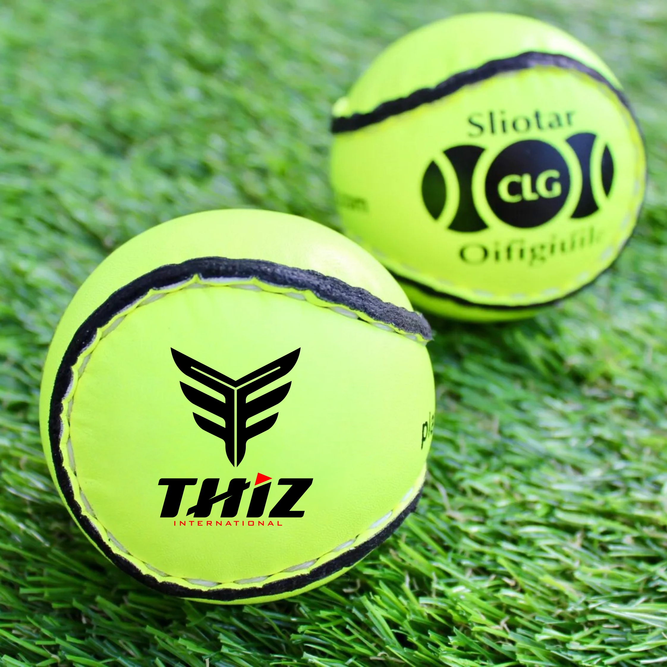 Yellow hurling ball Yellow Match Sliotar No. 4