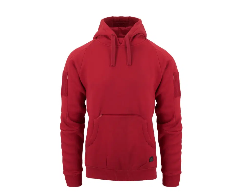 Clothing brand reviewing private-label hoodie samples