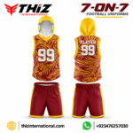 Custom 7v7 Football Compression Uniform | Powerful Teamwear Set