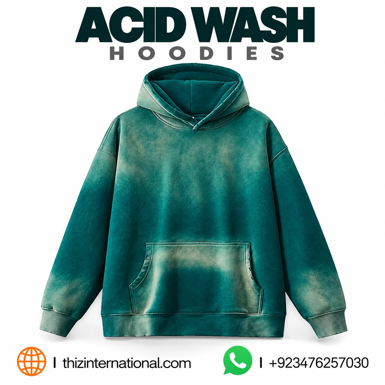 Acid Wash Hoodie