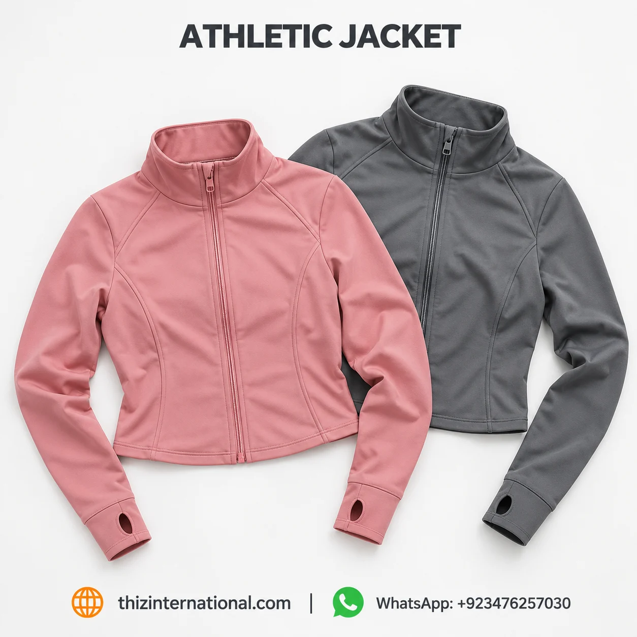 Women’s Slim Fit Athletic Jacket