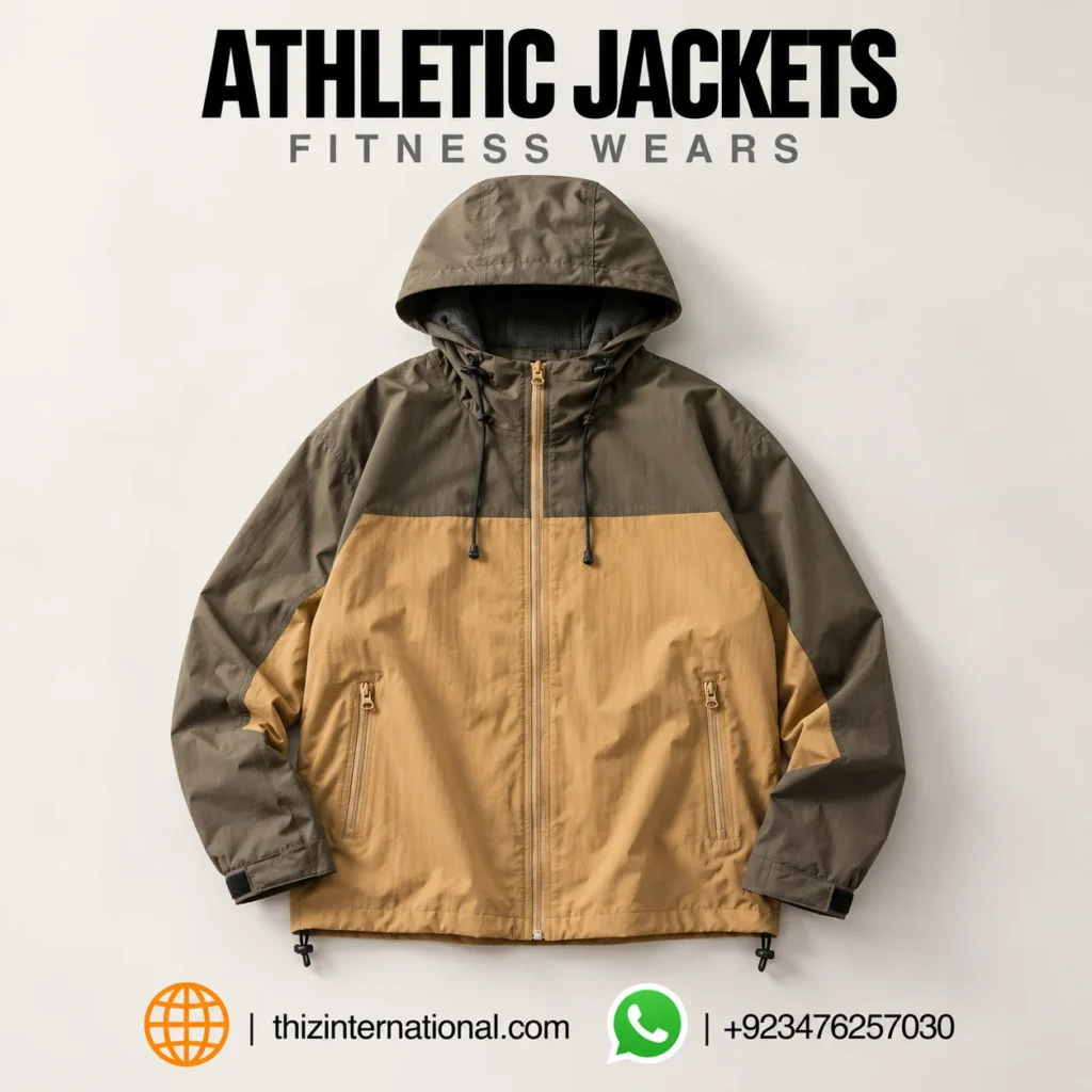 UPF 50 Athletic Windbreaker Jacket