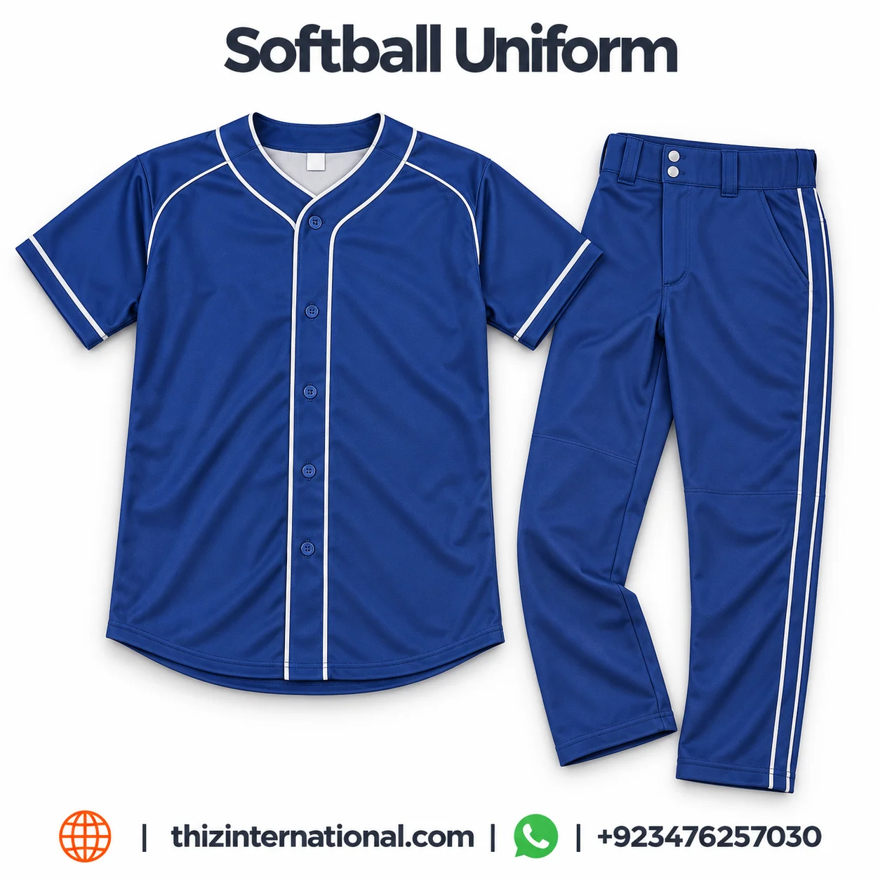 Custom Adult Softball Uniform Kits | Powerful Teamwear Adult Softball Uniform Kits