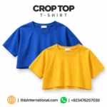 Custom Logo Ladies Crop Top