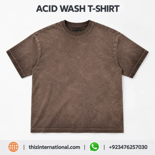 Vintage Acid Wash Long T-Shirt