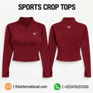 Sports Crop Tops