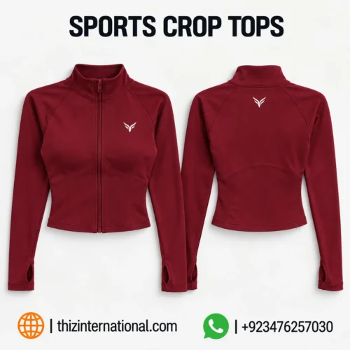 Sports Crop Tops