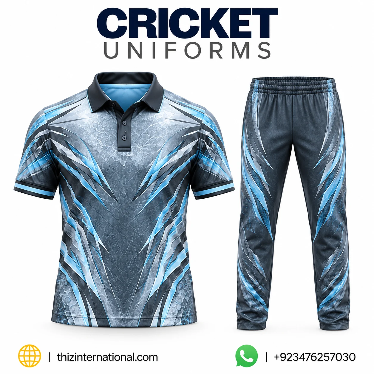 36-Star Premium Cricket Uniforms | Custom Team Jerseys & Kits Cricket Uniforms