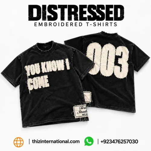 Custom Distressed Boxy T-Shirt