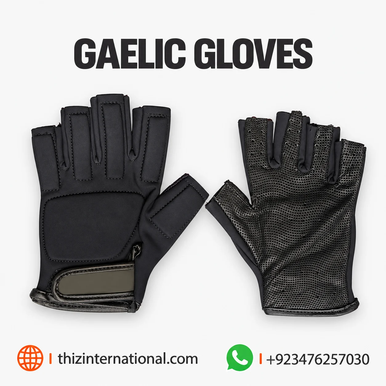 36-Star Premium Gaelic Gloves | Powerful Grip Training Handwear Gaelic Gloves