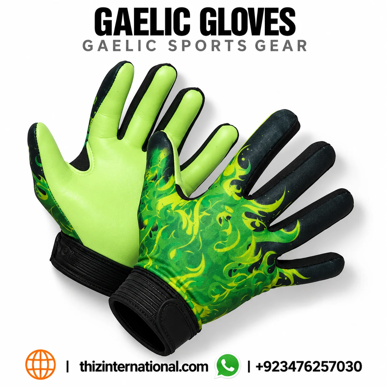 Gaelic Gloves Sports Gear 36-Star Premium GAA Gloves | Powerful Gaelic Football Grip - Image 1