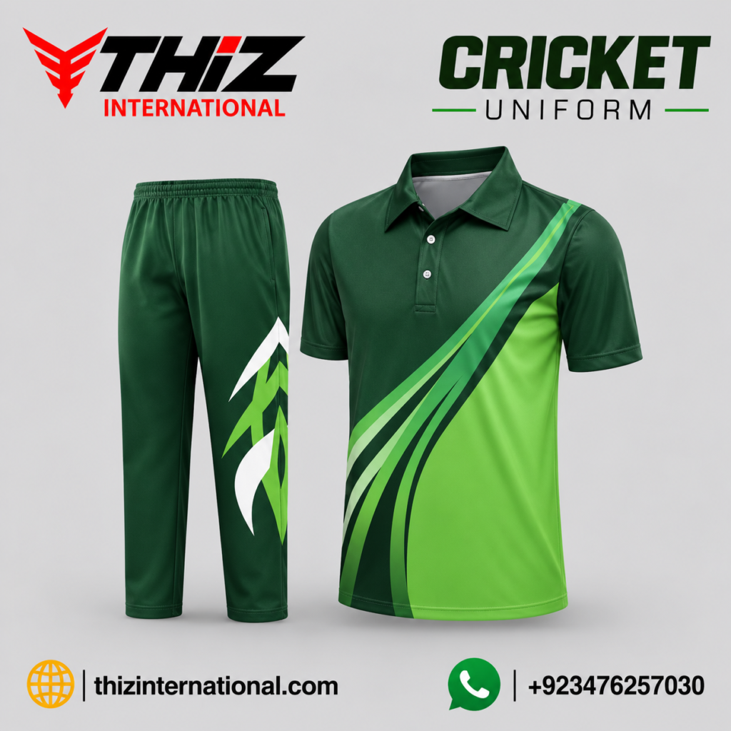 Customized Cricket Uniform Set
