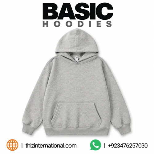 300GSM French Terry Basic Hoodie