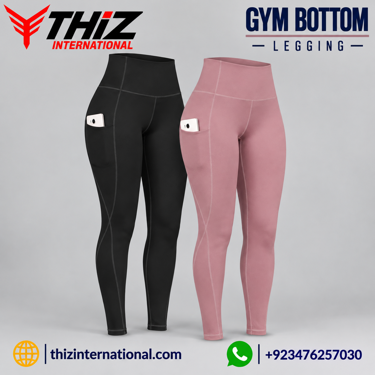 36-Star Premium High Waist Workout Leggings | Powerful Gym & Yoga Activewear High Waist Workout Leggings