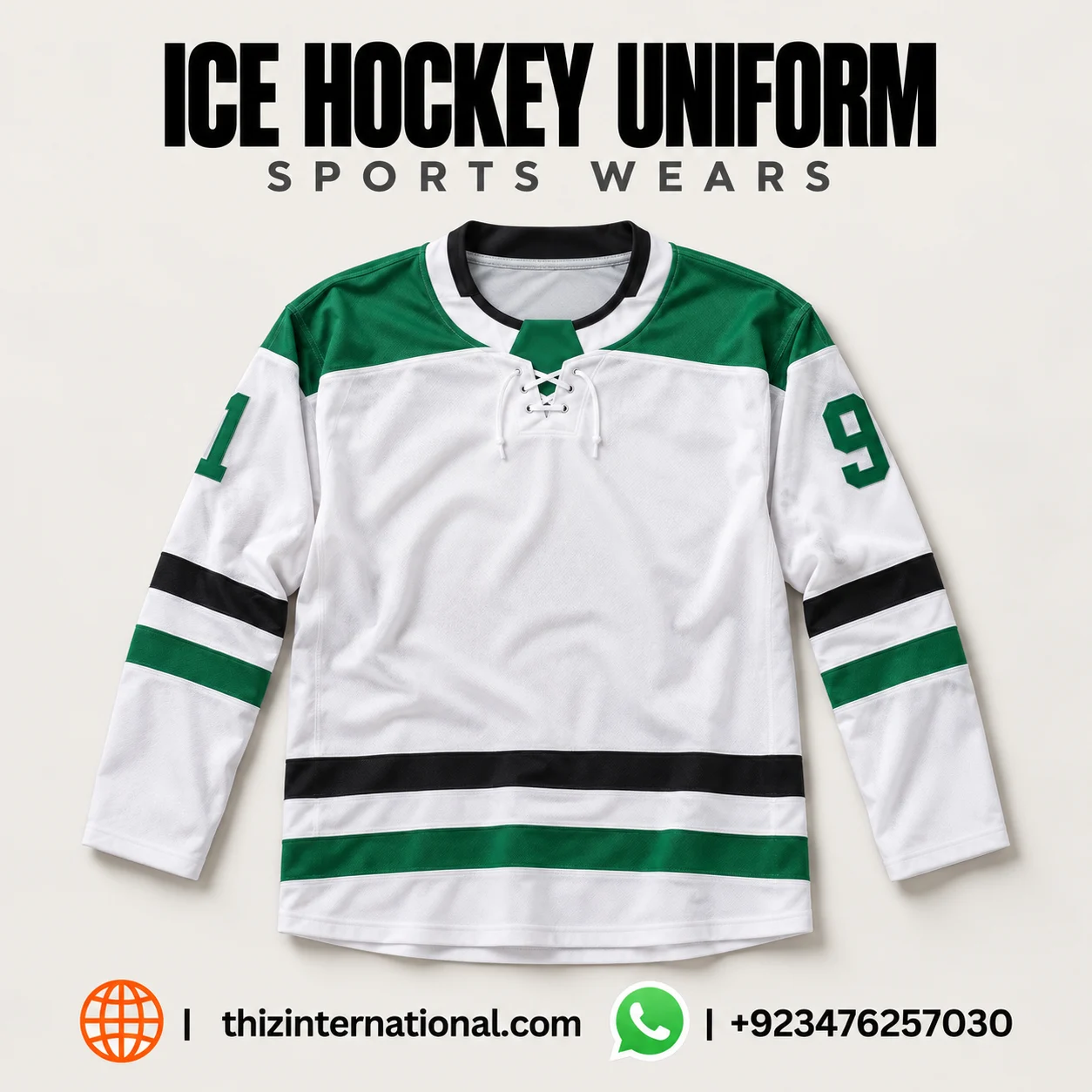 Custom Ice Hockey Uniforms | Powerful Sublimated Teamwear Custom Ice Hockey Uniforms