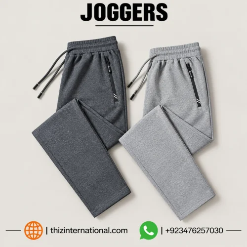 Plus Size Cotton Joggers
