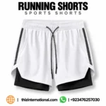 Mens 2-in-1 Workout Running Shorts