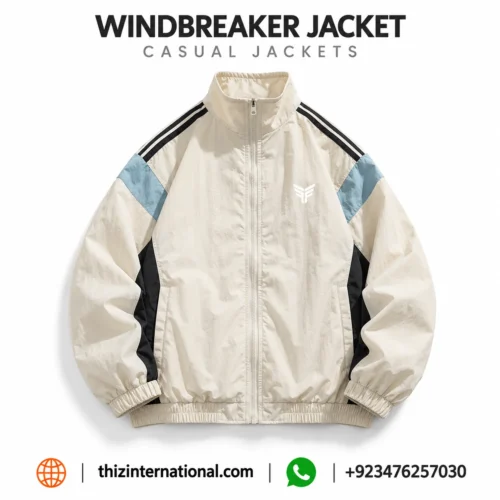 Fashion Design Windbreaker Jacket