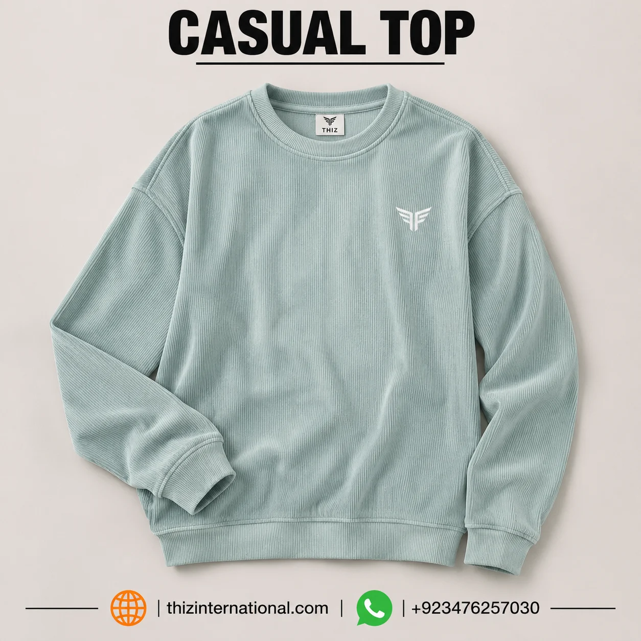 100% Cotton Casual Top