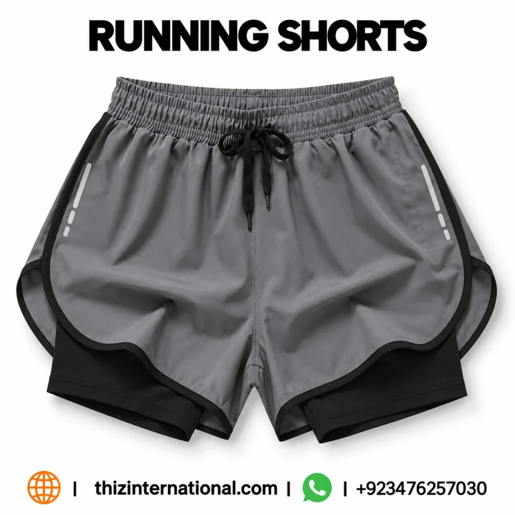 2-in-1 Gym Running Shorts