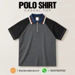 Custom Color Block Polo Shirts