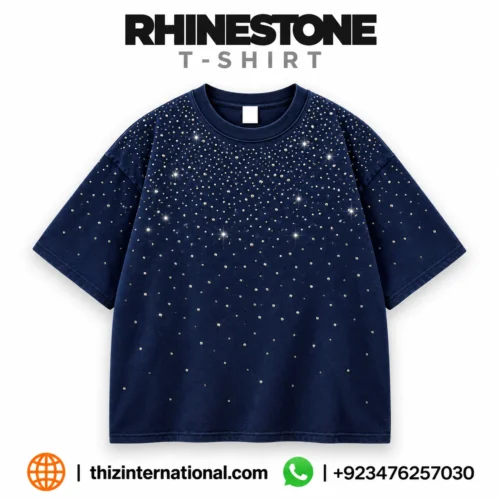 Rhinestone Hotfix T-Shirt