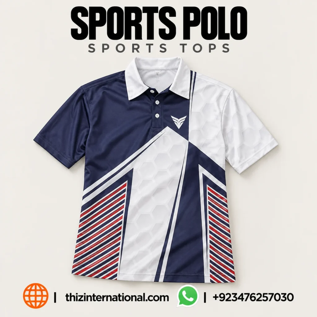 Premium Custom Sports Polos