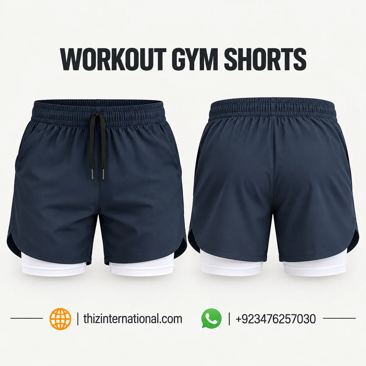 Workout Gym Shorts | Powerful Custom Training Shorts Workout Gym Shorts