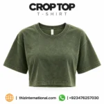 Oversized Cotton Crop T-Shirt