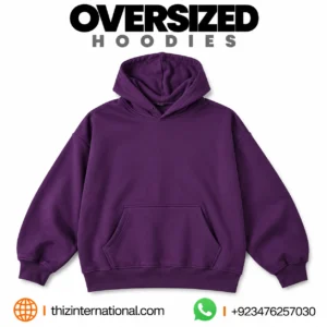 Oversized Ripped Cropped Hoodie