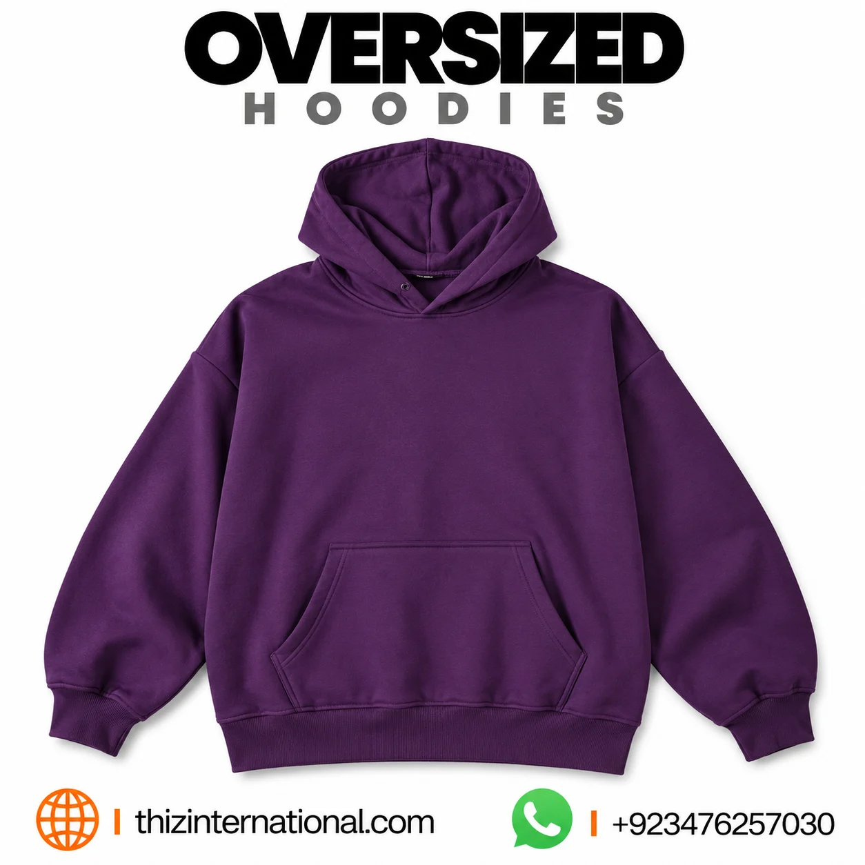 Oversized Ripped Cropped Hoodie | Powerful Streetwear Sweatshirt Oversized Ripped Cropped Hoodie