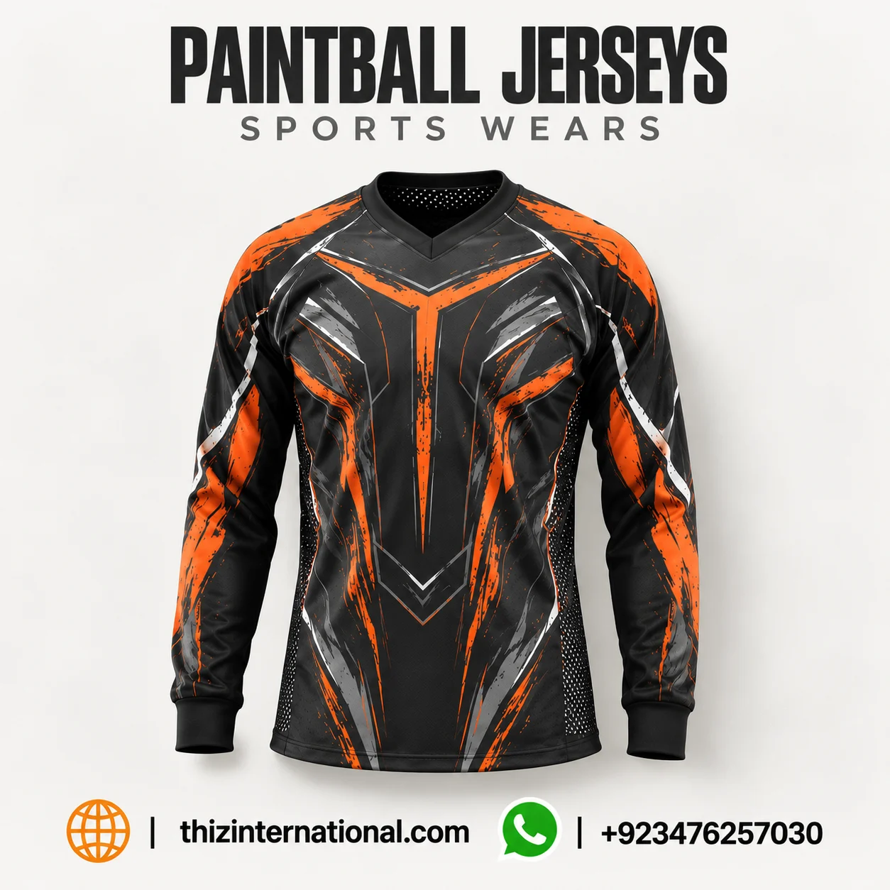 Custom Paintball Jerseys | Powerful Teamwear Paintball Jerseys