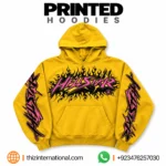 Acid Wash Printed Hoodies