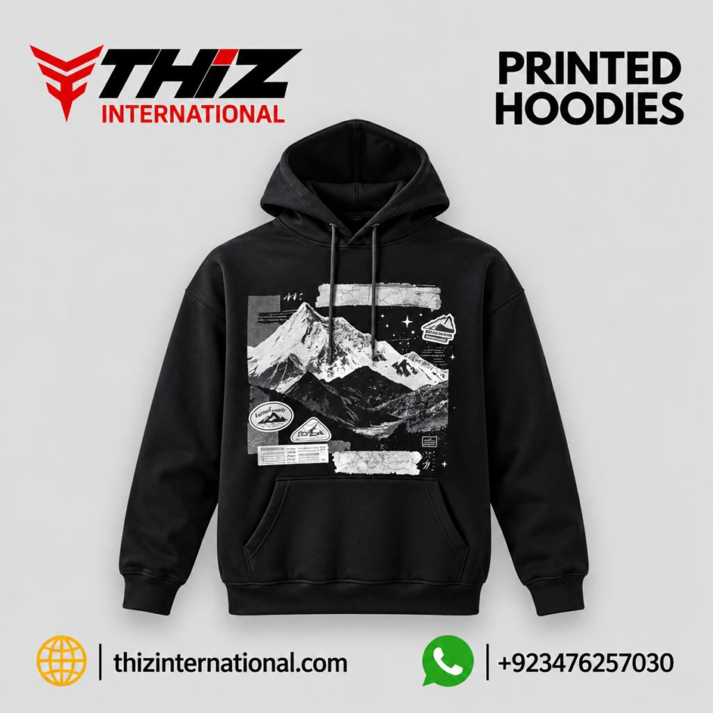 Custom 3D Printed Hoodies