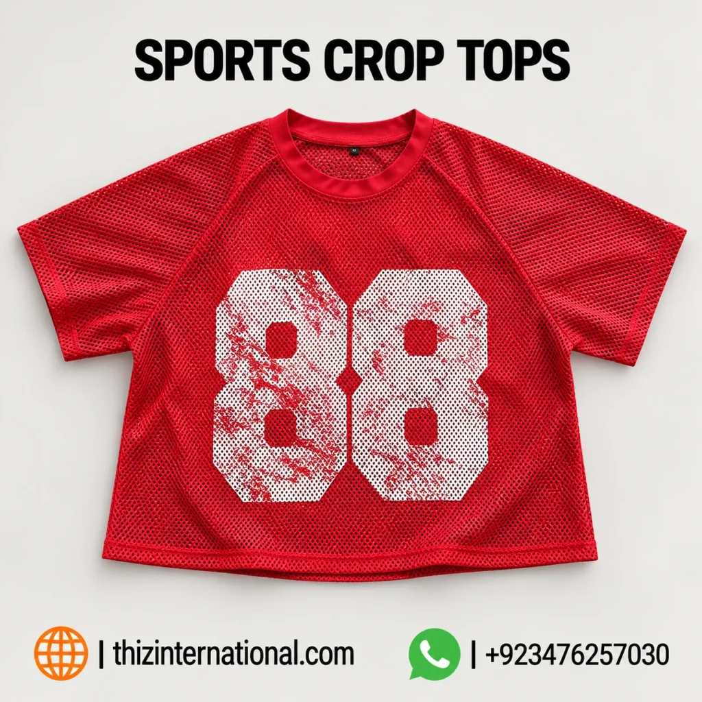 Premium Sports Crop Tops