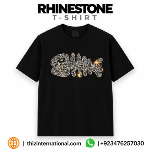 Oversize Rhinestone T-Shirt