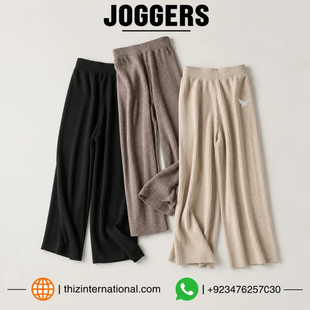 Cashmere Straight Joggers