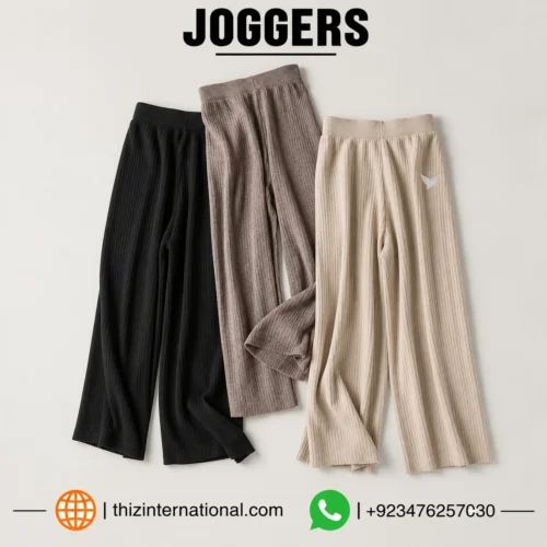 Cashmere Straight Joggers