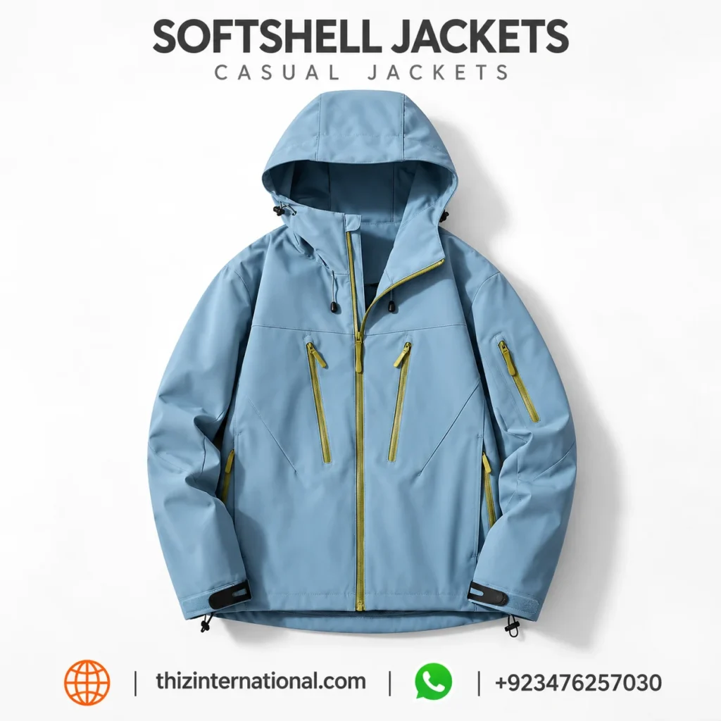 Custom Embroidered Softshell Jackets