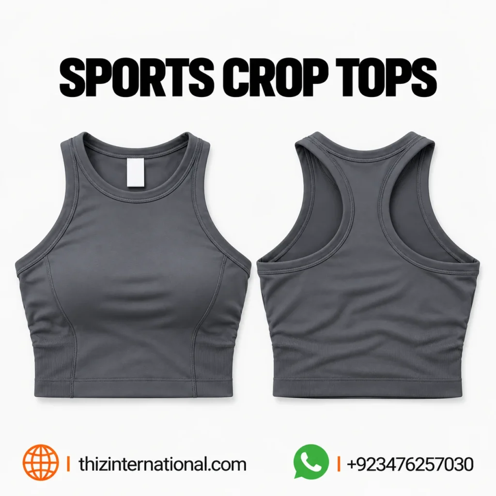 Seamless Sports Crop Tops