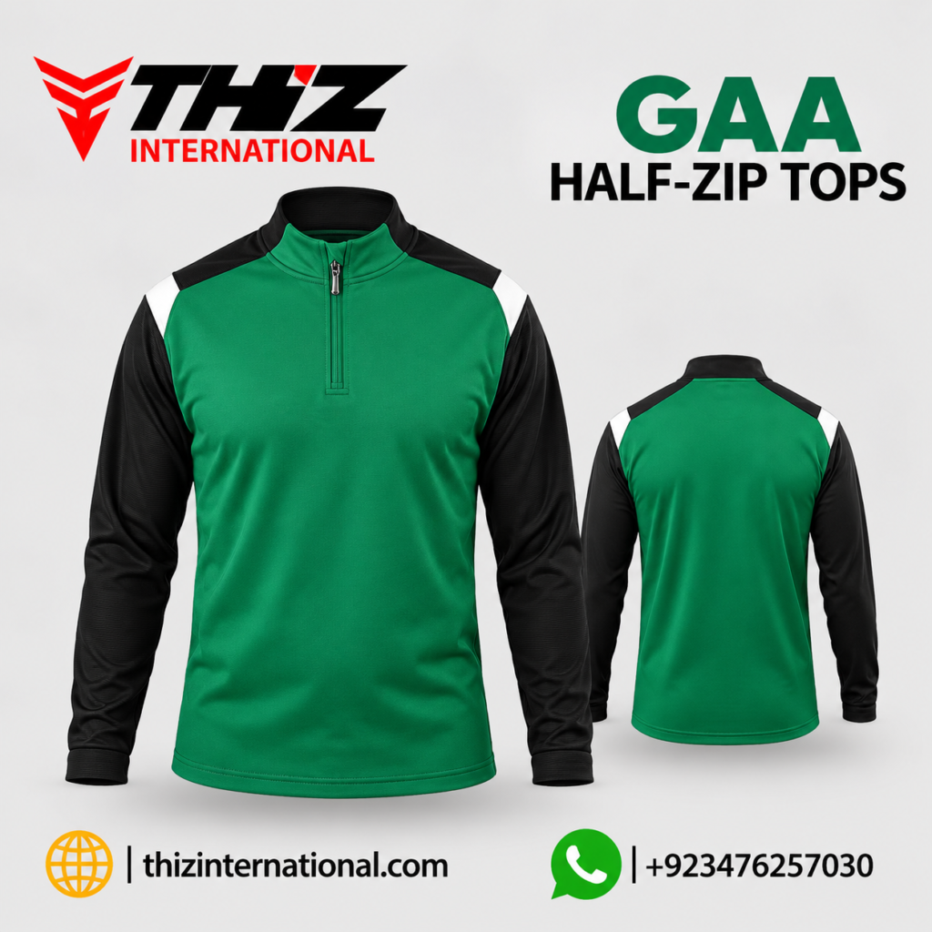 GAA Half-Zip Tops