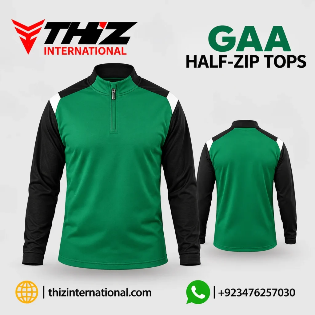 GAA Half-Zip Tops