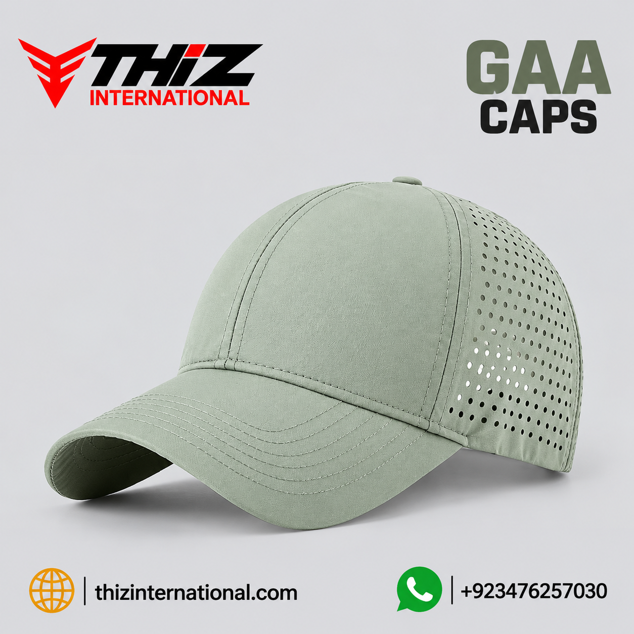 36-Star Premium Custom GAA Caps | Six-Panel Patch Logo Sports Caps Custom GAA Caps