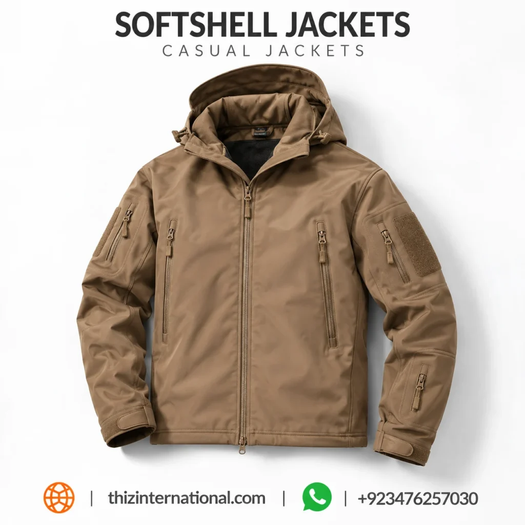 Tactical Softshell Bomber Jacket