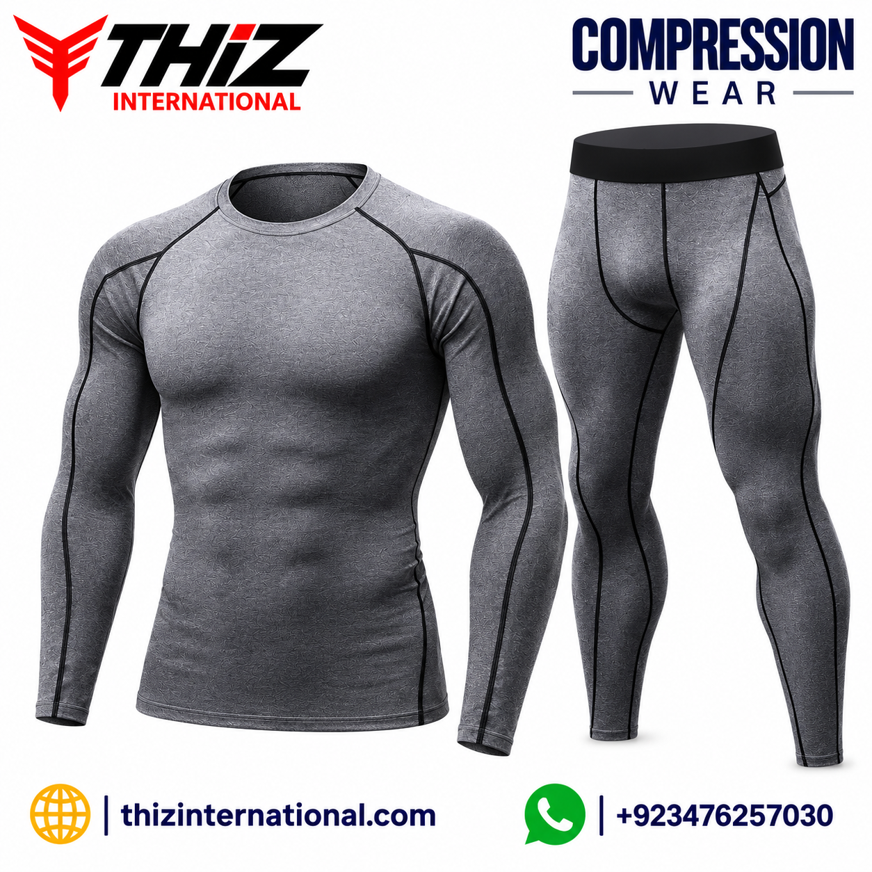36-Star Premium Men's Compression Wear | Powerful Fitness Base Layer Men's Compression Wear