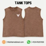 Oversized Acid Wash Tank Tops