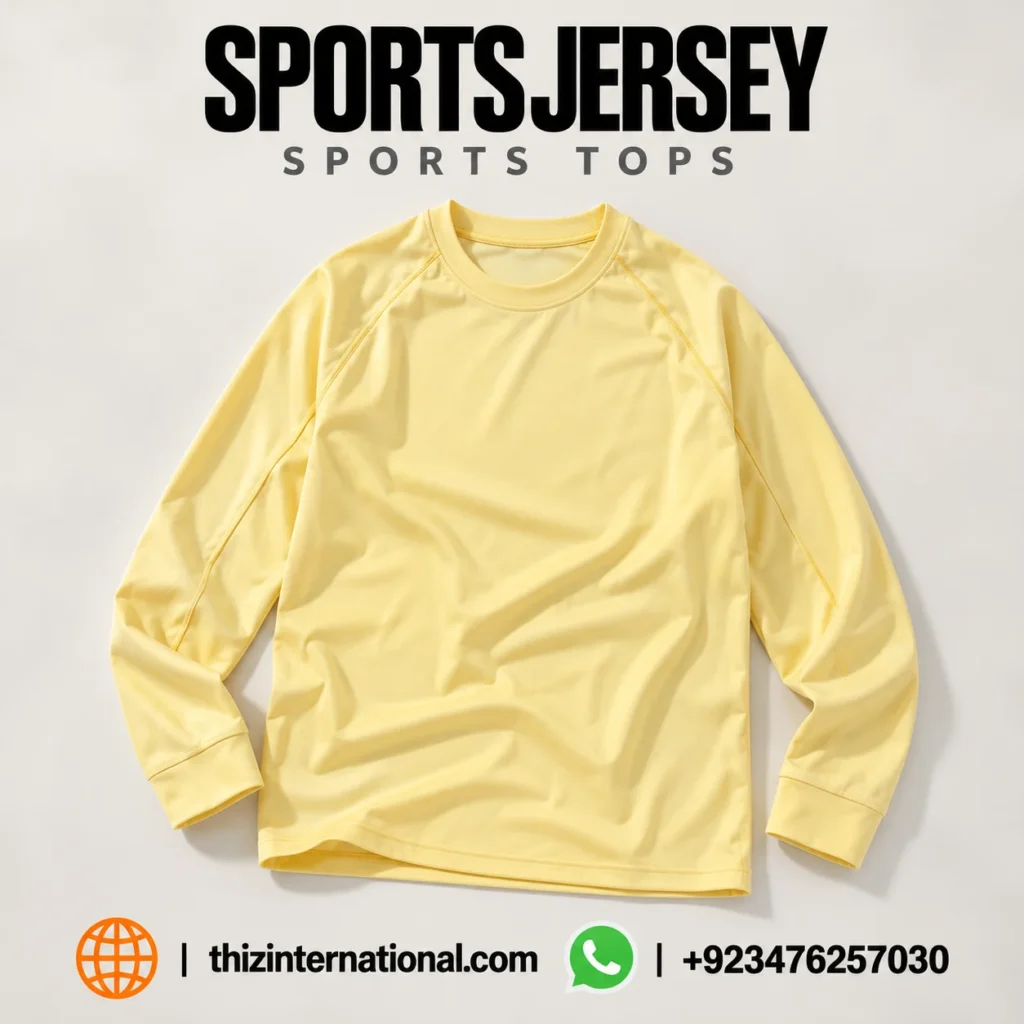 Quick-Dry Long Sleeve Sports Jersey