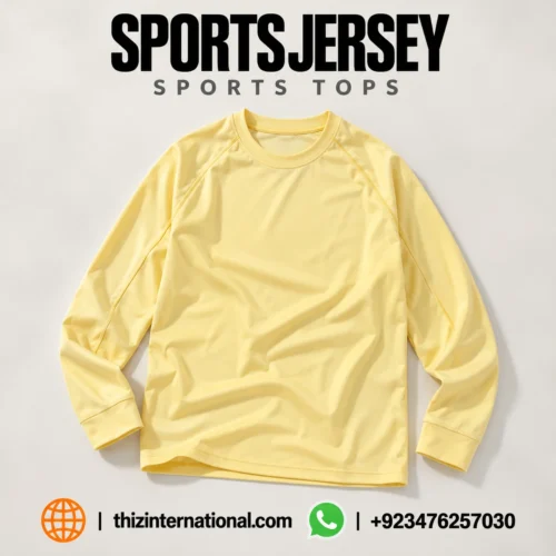 Quick-Dry Long Sleeve Sports Jersey