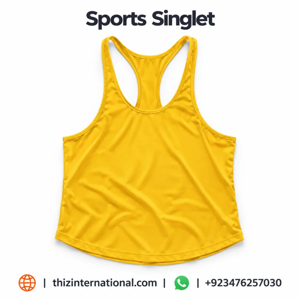 Cotton Sports Singlet